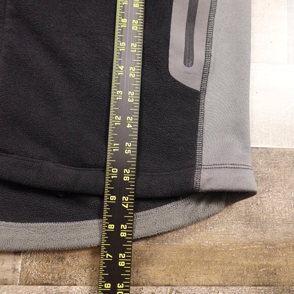 Eddie Bauer First Ascent Polartec WindPro Fleece Jacket Men’s Size L Black/Gray - Picture 4 of 12